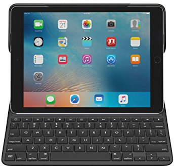 Logitech CREATE Backlit Keyboard Case - Suisse/Schweizer (Black) for Apple iPad Pro 9.7 inch