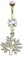Tapsi´s Coolbodyart ®| Piercing Nombril Acier INOX Acier Chirurgical 316L Pendentif Zircone Arbre de la Vie Versch.Farben - Or