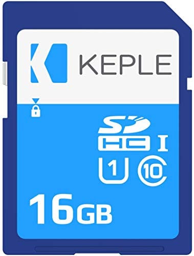 16GB SD Memory Card by Keple | High Speed SD Card for Fuji Finepix S4200, S4500, SL240, SL300, S8300, S8500, S8200, SL1000, S4800, S8400W DSLR Digital Camera | 16 G B Storage Class 10 UHS-1 U1 SDHC