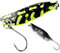 FTM Spoon Hammer Blinker 3,2g - Forellenblinker, Farbe:grün/schwarz mit Glitter
