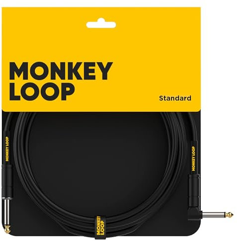 Monkey Loop Standard Cable Jack Mono - Jack Acodado 5 Metros