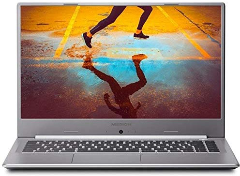 MEDION Akoya S15447 Plata Portátil 15.6 Flhd I5 10210U 256 GB, Ssd 8 GB, Ram Dos
