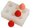 Moule à Fraise - Fraise en Silicone - Moule à Glace en Forme de Fruit - Facile à démouler - Artisanat pour Bougies de Savon