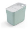 CURVER - Cubo de basura y reciclaje Ready To Collect 20L, Con soporte para pared o puerta, Ideal para Cocina o cuarto de baño, 100% reciclado, Color verde