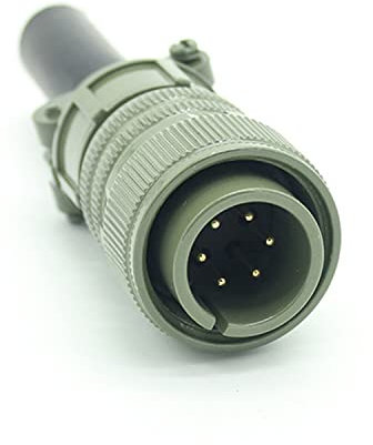 6-poliger Metallstecker und Klemme S12020-27 Stecker für LINC TIG MIG Schweißer