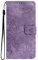 Unichthy Case for iPhone 8 Plus / 7 Plus Phone Wallet Butterfly Case Shockproof PU Leather Flip Wallets Cover 3D Butterfly Folio Protective Cover with Stand Card Holders Light Purple