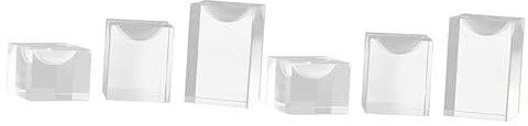 ABOOFAN 6stücke Acryl Schmuckständer Teiliges Ringhalter Für Schmuckdisplay Für Zuhause Hochzeiten Und Schmuckgeschäfte Eleganter Und Funktionaler Organizer Aus Klarem Acryl