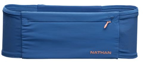 Nathan Zipster Max Laufgürtel, Laufgürtel für Damen und Herren, federfreie Hüfttasche mit extra großer Reißverschlusstasche, Smartphone-Aufbewahrung, Walking, Fitnessstudio, Wandern