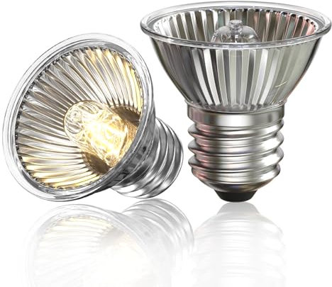 TobeBright 75W heizbirne E27 UVA+UVB wärmelampe schildkröten Dimmbar terrarium beleuchtung AC220-240V reptilien wärmelampe für Reptilien, Amphibien, Eidechsen, Schildkröten, Schlangen, usw. (2 Stück)