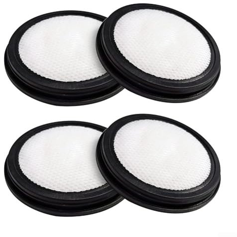 Emiif Filtro lavabile e riutilizzabile per aspirapolvere per INSE I5 con filo e aspirapolvere senza fili V70 - 10 x 1,4 cm (4 pezzi)