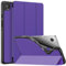MoKo Funda para Galaxy Tab A9 8,7 Pulgadas 2023 (SM-X110/X115/X117), Funda Ultradelgada Inteligente con Soporte Tríptico Carcasa TPU para Samsung Galaxy Tab A9 8,7 2023 Tableta, Morado Oscuro