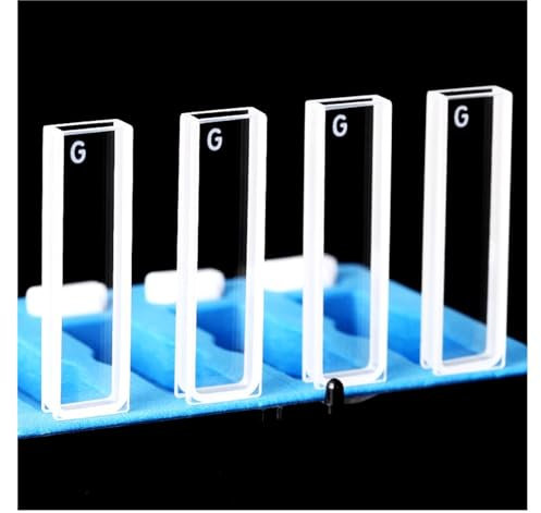 Laborgeräte 4 Stück Standardzelle mit Deckel und Boden 3 mm