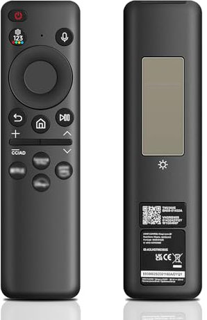 BN59-01432A Mando a Distancia Solar de Repuesto para Samsung, Mando a Distancia por Voz con Carga Solar Compatible con Samsung Smart TV 2021-2022 4K HD