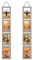 EYMPEU 10x15 Cadre Photo Gris, Lot de 2 Collage Quatre Ensemble Suspendu pour décorer le salon, la chambre, le bureau