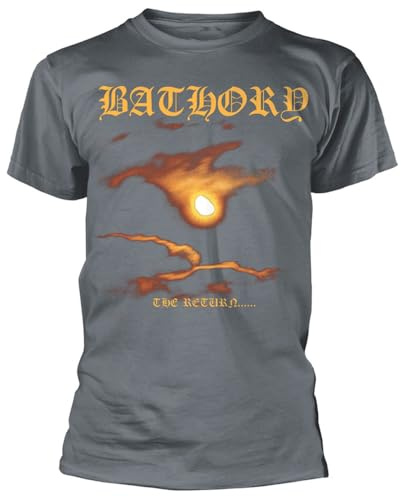 Bathory The Return T Shirt XL Grey