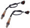 BYNYXI 2x Lambdasonde Diagnosesonde Nach Kat für Op-el Astra H A04 Corsa C F08 F68 Saab 9-3 S07 X15 G09 S10 J13 P12 Z02 1.2 1.4 1.6 1.8 Sauerstoffsensor Lambdasonde 55574135, 855405,93177450
