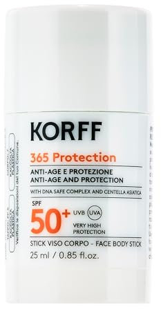 Korff 365 Protection Stick Gesicht Körper SPF50+, sehr hoher Schutz, 25 ml