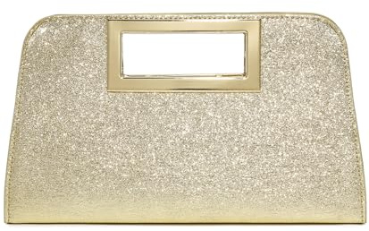 VASCHY Clutch Damen, Mode Schultertasche ELegant Handtasche Umhängetasche Vegan Leder Wristlet Clutch Crossbody für Hochzeit Freizeit Party