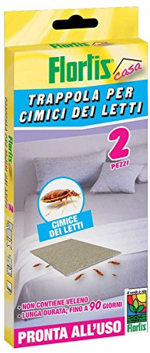 2 TRAPPOLE in Carta PER CIMICI DEI LETTI FLORTIS