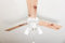 Deckenventilator Cyrus Weiß 107 cm mit Beleuchtung und Zugschnüren