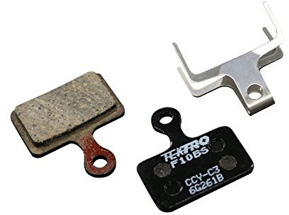 Tektro, Scheibenbremsbelag aus Metall, Keramik, 2er-Set, F10BS