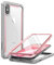 i-Blason iPhone XS Max Hülle [Ares] 360 Grad Handyhülle Bumper Case Robust Schutzhülle Clear Cover mit integriertem Displayschutz für Apple iPhone XS Max 6.5 Zoll 2018 (Pink)