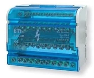 Verteilerblock 125A 4P 11-Klemme EDB-411 001102304 eti-polam 3889563389
