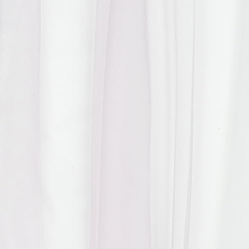 1m Organza Stoff zum Nähen Meterware Dekostoff Hauchzart Fein Durchsichtig | zum Dekorieren Basteln 150cm breit | leichter Glanz Stoffe für Gardine Vorhänge Tischdecken Deko Schals (013 Hell Lilac)