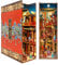 Tonecheer DIY Book Nook Kit Modellbausatz 3D Puzzle aus Holz für Erwachsene zum Baue Miniatur Haus Kit Puppenhäuser Haus Kit Bastelset mit Licht Personalisierte Geschenke(The Banquet of Tang Dynasty)