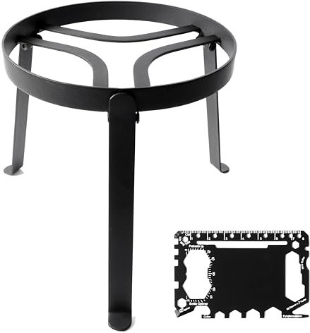 Billotodo Campfire Tripod Grill Stand For Dutch Oven Fits Cast Iron Stove for Camping and Outdoor Cooking
