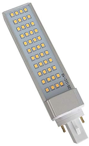 Maiskolben geführt LED-G23 G24 2835 9W CERROHS LED-Stecker Licht Langer Kopf 2 Kurze Nadel 4-Pin-Header mit Superhell (Size : Cold white 6000K)