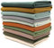 10x 0,25m Bündchenstoff Set Schlauchware 95% Baumwolle, 5% Elasthan Auswahl Jersey (Natur 2, 10er Set)