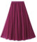 kinstell Gonne in tulle per le donne gonna a tutù lunga una linea in rete elastica in vita gonne, Viola, Taglia unica