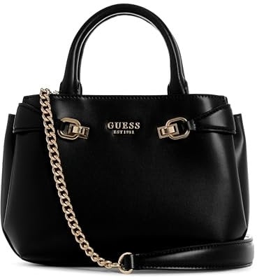 GUESS Lorelei Mini Satchel Schwarz, Schwarz, Einheitsgröße, Schwarz, Einheitsgröße