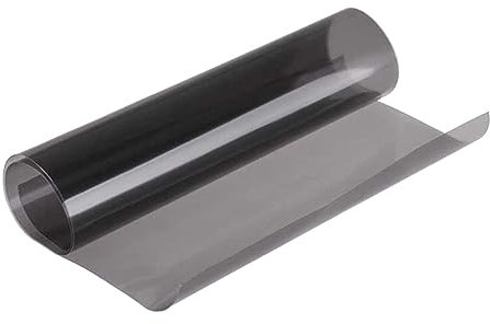 NOLITOY 30x120cm Selbstklebende Scheinwerfertönungsfolie Hellschwarz Dehnbar Hitze und Wasserbeständig für Scheinwerfer Rückleuchten Nebelscheinwerfer Schutzfolie für Autoexterieur Klar