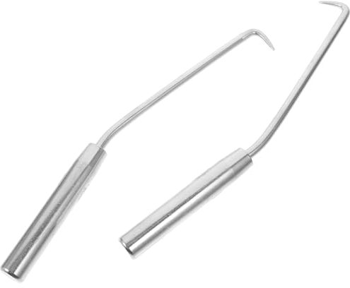 TOYANDONA 2 Stück Zaunbinder-Werkzeuge Aus Metall Für Gartenzaun Und Klettergerüste Bindehaken Pflanzenkletterhaken Metallbindewerkzeuge Zum Sicheren Befestigen