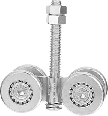 Lurrose Schiebetorrolle Aus Stahl Für Schiebetüren Laufend Glatt Und Langlebig Für Einfache Erneuerung Von Schienenlaufrollen