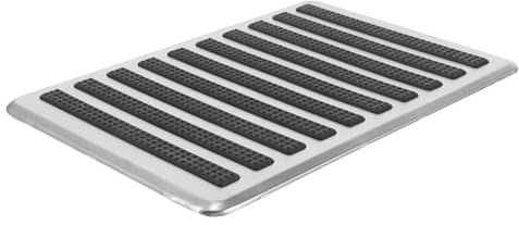 Alipis Patch à Pédales Carrés Protecteur De Tapis De Sol Automatique Tapis De Pied De Voiture Repose-pieds De Voiture Remplacement De Pédale De Voiture Couvre-pédale Acier Inoxydable
