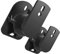 SMASOLO 1 Pair Speaker Wall Mount Brackets Easy Install Holder for Home Cinema Satellite Speakers Supports Up to Sleek Black Design