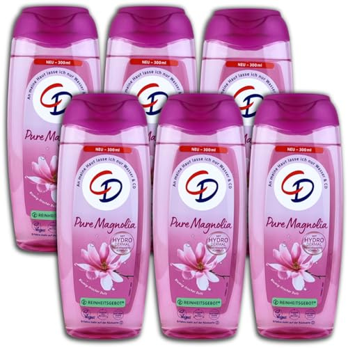 6 er Pack CD Duschgel Dusche Magnolie 6 x 300ml