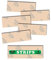 MOB GRIP Skateboard Griptape Clear Grip Strips 5er Pack (Clear)