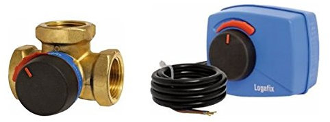 Buderus Logafix Heizungsmischer VRG 1 Kvs 10 Stellmotor 230 V 3-Wege Ventil