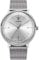 Junkers Bauhaus 40mm Analog Quarz Herrenuhr Edelstahlarmband Silber 9.08.01.03.M