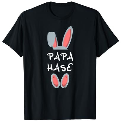 Papa Hase Osterhase Geschenk Familien Partnerlook Oster T-Shirt