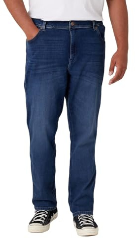 WRANGLER Herren Jeans Texas Slim Fit Jeanshose, Gelb,44W / 34L