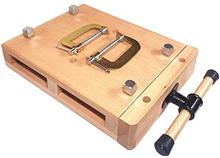 Duchunsheng Tragbar Einstellbar Hartholz Werkbank Holzbearbeitung Schraubstock Mit Klemmen - Mehrzweck Artikel-Befestigungsgerät Maximale Feste Größe 500mm, Garage Bankklemmen Für Holzarbeiten