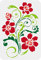 FINGERINSPIRE Orchideen-Schablone 29,7 x 21 cm, Kunststoff-Blumen, Malschablonen, Orchideenblüten, Blattmuster, wiederverwendbare Schablonen zum Malen auf Holz, Boden, Wand und Fliesen