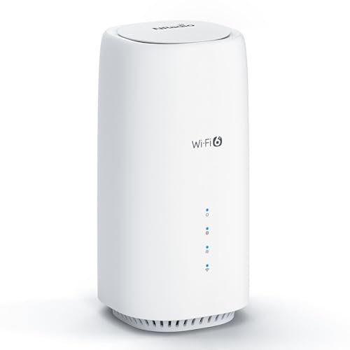 Router WiFi 6 NRadio, AX1800 inalámbrico de Internet para estudio en casa, oficina en casa, enrutador de computadora con 4 puertos WAN/LAN Gigabit, MU-MIMO, OFDMA, cubre 1200 pies cuadrados, conecta