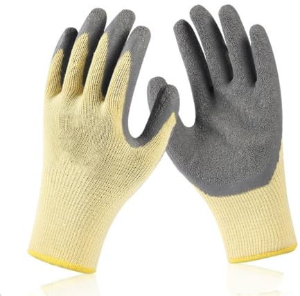 Wokyo Electrical Insulated Gloves, 400V Electric Protection Gloves with Rubber Non Slip Design, Flame Retardant Electrician Gloves for Electric Maintenance, Instrument