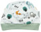 Kleine Könige Mütze Baby Jungen Beanie · Modell Farm On The Field, Mint · Ökotex 100 Zertifiziert · Größe 98/104
